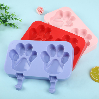 Viable Customized Freezer Silicone Ice Cream Popsicle Mold and Soft Ice Lolly Molds